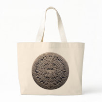 Aztec MAYAN CALENDAR Stone - December 21, 2012 Canvas Bags