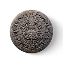 Aztec MAYAN CALENDAR Stone - December 21, 2012 Pins