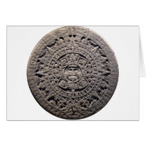 Aztec MAYAN CALENDAR Stone - December 21, 2012 Cards