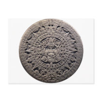 Aztec MAYAN CALENDAR Stone - December 21, 2012 Postcard