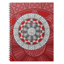 Aztec Meets Alien Notebook