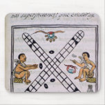 Aztec men gambling Patoli Mousepads