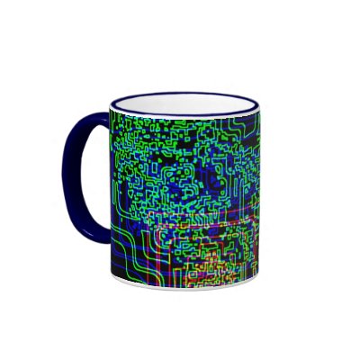 Aztec Microchip Coffee Mugs by Derico