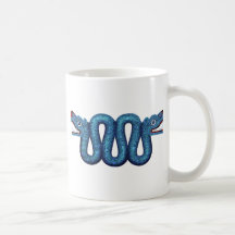 Aztec Mosaic Serpent Coffee Mug