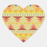 Aztec Orange Sticker