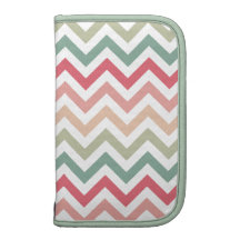 Aztec Pink Red Green Chevron Girly Pattern Organizer