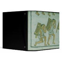 Aztec porters, from the 'Florentine Codex' 3 Ring Binder