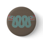 Aztec Serpent Button