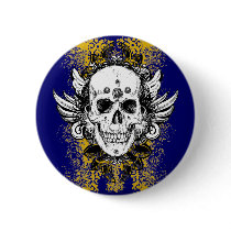 Aztec-Skull buttons