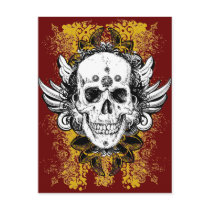 Aztec-Skull Postcards
