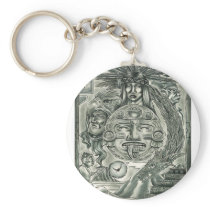 Aztec Spirit Keychains