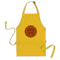 Aztec Sun Stone Aprons