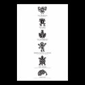 Aztec Symbols posters