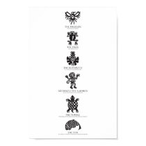 Aztec Symbols posters
