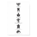 Aztec Symbols posters by redsforever Aztec Symbols posters