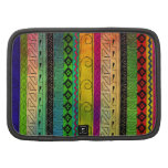 Aztec Tie Dye Andes Tribal Blue Red Abstract Planners