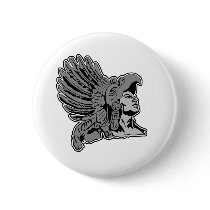 aztec warrior button