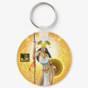 Aztec Warrior Keychain
