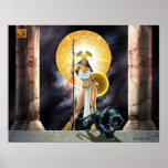 Aztec Warrior Princess Poster posters