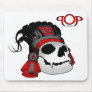 Aztec Warrior Skull Mouse Pad