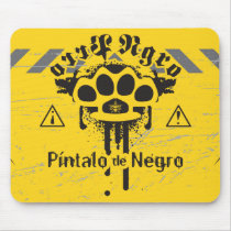 AZTK Mousepad Perro Negro mousepads