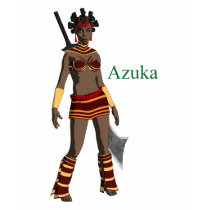Azuka (Mark of Uru) t-shirts