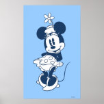 Azul clásico 2 de Minnie Mouse Impresiones