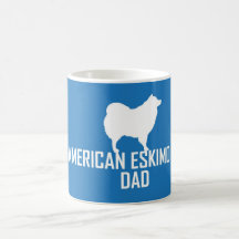 Azul esquimal de la taza del papá
