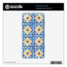Azulejos Skin For The iPhone 4