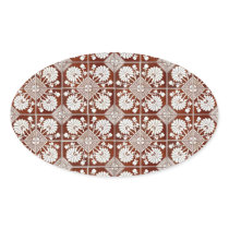 Azulejos Oval Sticker