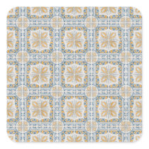 Azulejos Square Stickers
