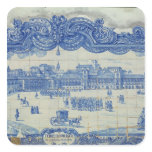 Azulejos tiles depicting the Praca do Comercio Sticker