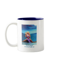 Azure Ocean - Mermaid Art Mug