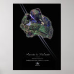 AZURITE MALACITE posters