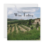 B016 Invitation - Wine Tasting Tuscan vineyard