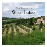 B016 Invitation - Wine Tasting Tuscan vineyard