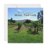 B017 Invitation-Wine Tasting Napa vineyard