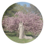 B01 Cherry Blossom Bride Collectable Plate