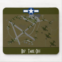 B17 Take Off Mouse Pad