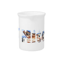 B21 Graphic Drink Pitchers