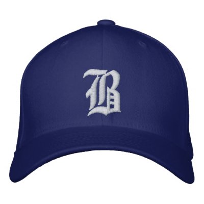 B2 EMBROIDERED BASEBALL CAP by BLUEYFAB