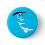B52 Peace Dove Bomber buttons