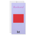 b56 testing products rack card