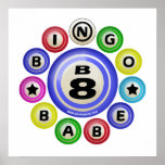 B8 Bingo Babe Print