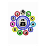 B8 Bingo Dude Business Cards