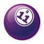 B 11 BINGO BALL REFRIGERATOR MAGNETS