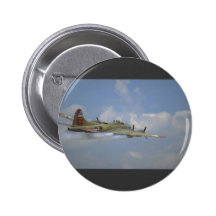 B-17 Flying Fortress Pinback Button