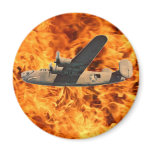 B-24 Fire Bomb Refrigerator Magnet
