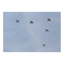 B-25 Formation posters
