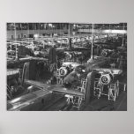 B-25 Mitchell Bomber, 1942 Posters